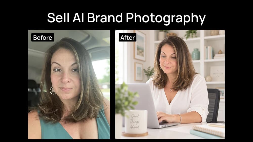 How to sell AI brand photography as a service