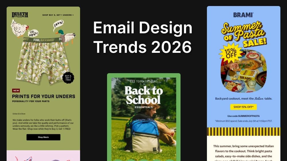 Email Design Trends 2026: what actually makes people read